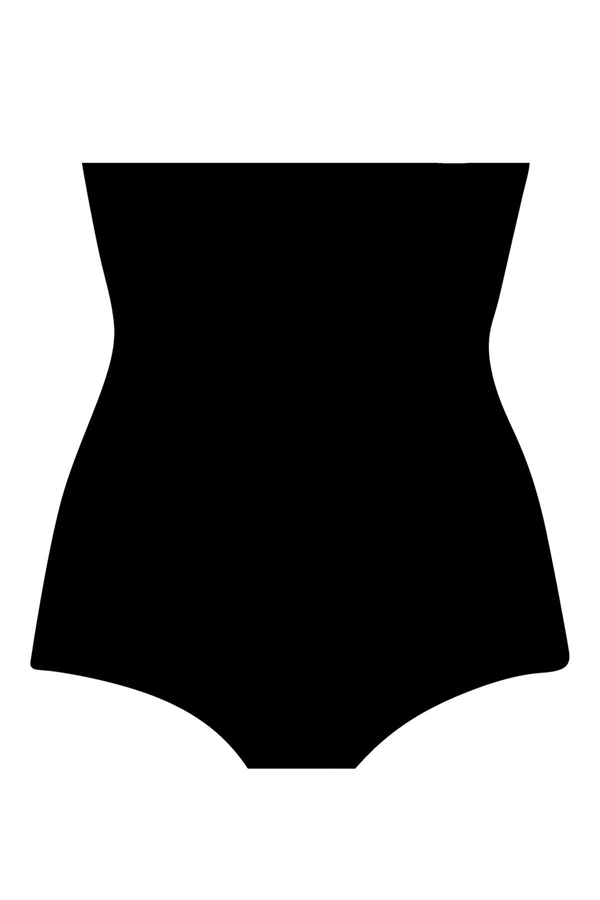 Pour Moi Definitions High Waist Shaping Brief - Black 2 Pour Moi Definitions High Waist Shaping Brief - Black - Image 2