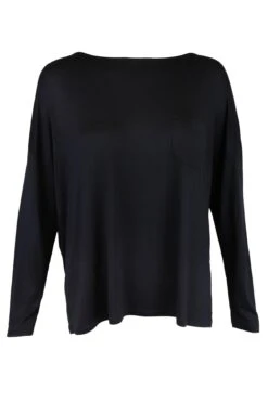 Pour Moi Sofa Love Cross Strapped Long Sleeve Top - Black -Cheap Clozi Vibe Store 158498 20190411091600