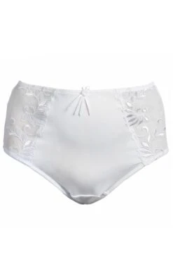 Pour Moi Imogen Rose Embroidered Brief - White -Cheap Clozi Vibe Store 160108 20230606143600