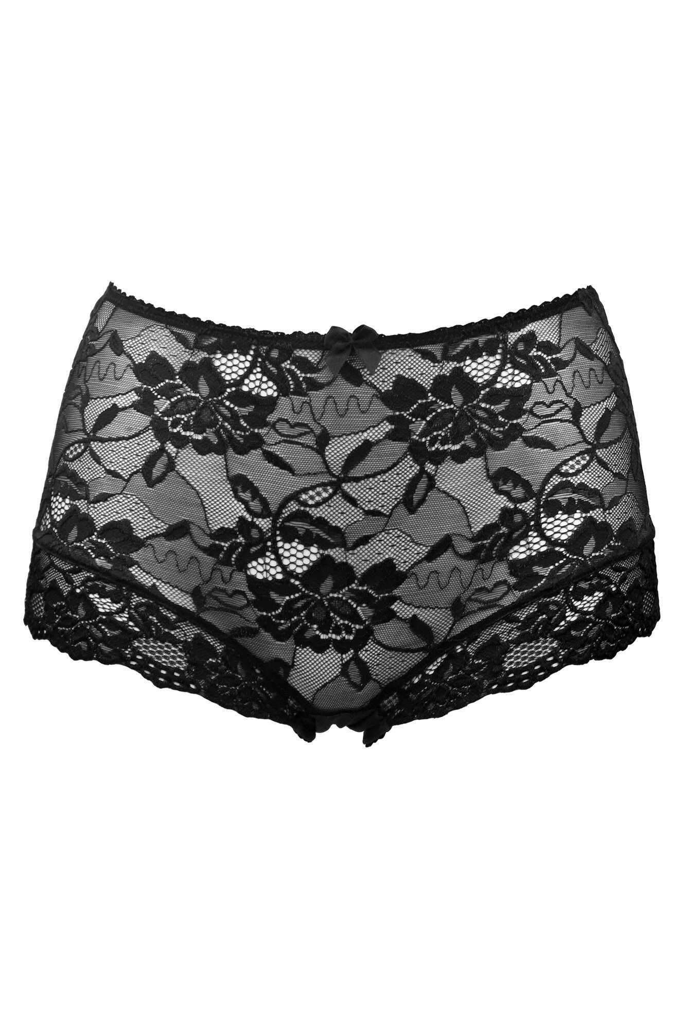 Pour Moi Rosalind Deep Brief - Black 2 Pour Moi Rosalind Deep Brief - Black - Image 2