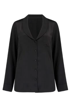 Pour Moi Dusk Satin Pyjama Set - Black -Cheap Clozi Vibe Store 195569 20221006163000