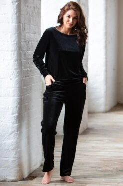 Pour Moi Velour Pyjama Set - Black 8 Pour Moi Velour Pyjama Set - Black -Cheap Clozi Vibe Store 207210 20221102102900