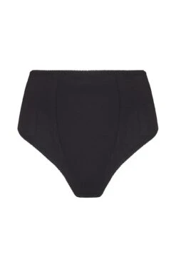 Pour Moi Hourglass Firm Tummy Control Thong - Black -Cheap Clozi Vibe Store 213668 20230412162300