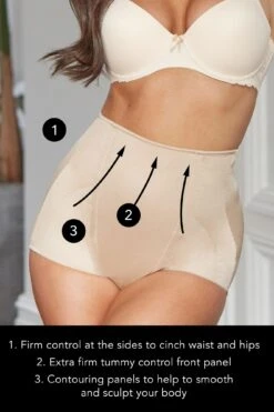 Pour Moi Hourglass Firm Tummy Control Brief - Caramel 11 Pour Moi Hourglass Firm Tummy Control Brief - Caramel -Cheap Clozi Vibe Store 213728 20230412162800