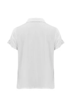 Pour Moi Spot Woven Lace Mix Revere Collar Shirt - White 7 Pour Moi Spot Woven Lace Mix Revere Collar Shirt - White -Cheap Clozi Vibe Store 221882 20200317093700