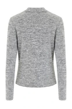 Pour Moi Sofa Love Marl Long Sleeve Wrap Lounge Top - Grey Marl -Cheap Clozi Vibe Store 223677 20210915135400