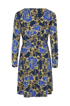 Pour Moi Bella Slinky Jersey Long Sleeve Tea Dress - Navy/Gold 15 Pour Moi Bella Slinky Jersey Long Sleeve Tea Dress - Navy/Gold -Cheap Clozi Vibe Store 224330 20210622163400