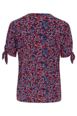 Pour Moi Bella Slinky Jersey Tie Sleeve Top - Navy Ditsy 7 Pour Moi Bella Slinky Jersey Tie Sleeve Top - Navy Ditsy -Cheap Clozi Vibe Store 242456 20210224160200