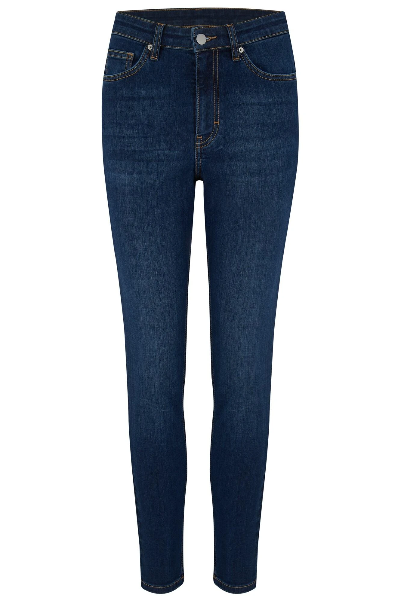 Pour Moi Alexa Stretch Denim Skinny Jeans - Mid Blue 7 Pour Moi Alexa Stretch Denim Skinny Jeans - Mid Blue - Image 7