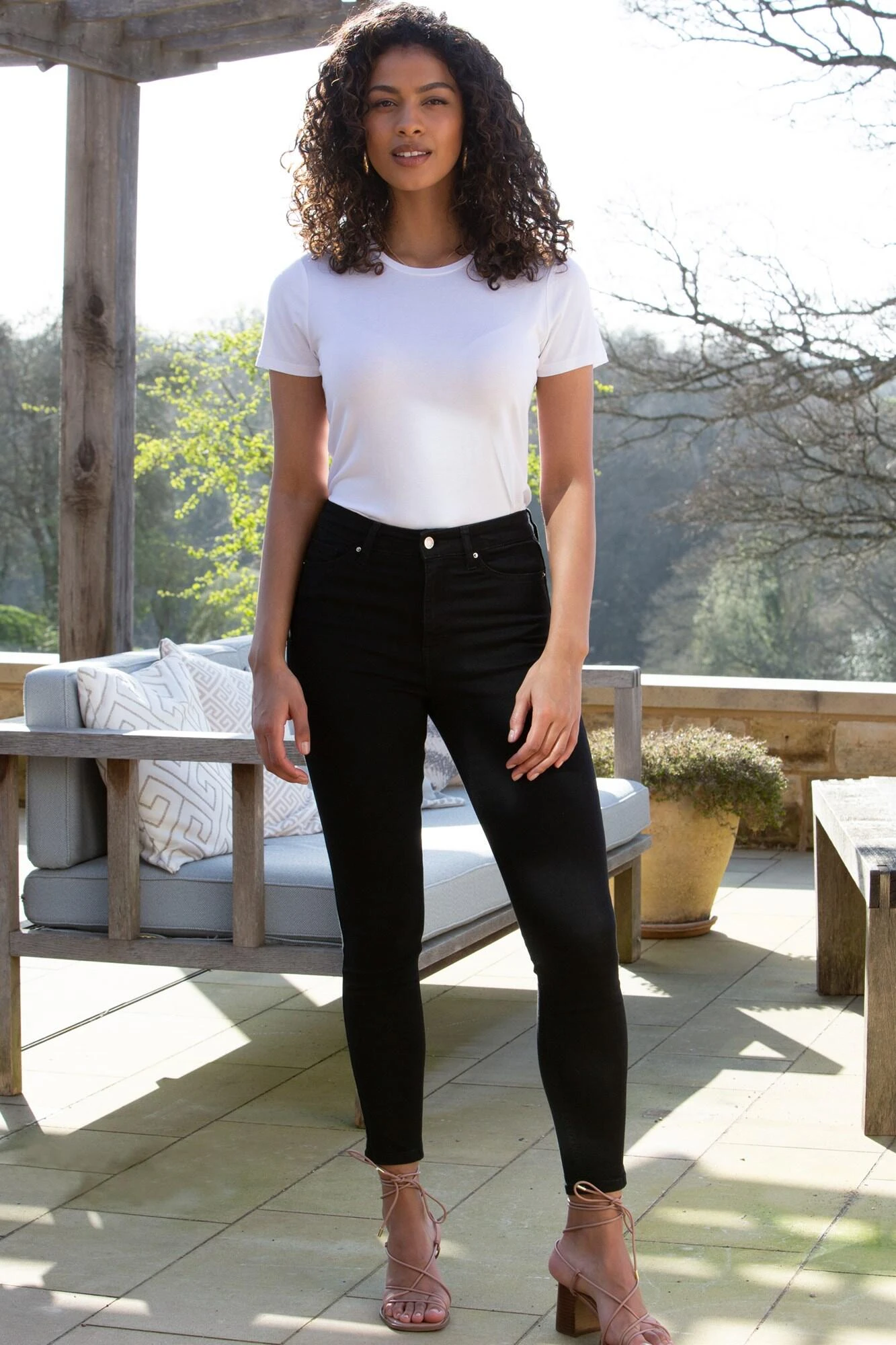 Pour Moi Alexa Stretch Denim Skinny Jeans - Black 5 Pour Moi Alexa Stretch Denim Skinny Jeans - Black - Image 5