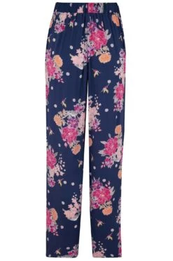 Pour Moi Luxe Woven Pyjama - Kiku Navy -Cheap Clozi Vibe Store 257120 20210730094100