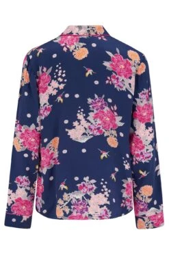 Pour Moi Luxe Woven Pyjama - Kiku Navy -Cheap Clozi Vibe Store 257121 20210730094100