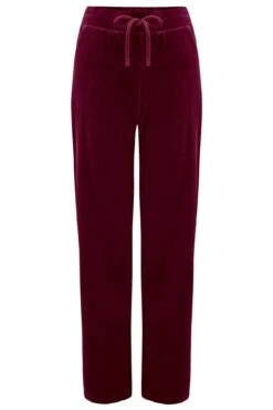 Pour Moi Velour Pyjama Set - Pomegranate -Cheap Clozi Vibe Store 257696 20230125144400