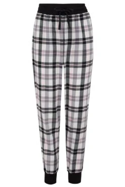 Pour Moi Cosy Check Trouser And Jersey T-Shirt Pyjama - Black/Ivory 12 Pour Moi Cosy Check Trouser And Jersey T-Shirt Pyjama - Black/Ivory -Cheap Clozi Vibe Store 262741 20230125142700