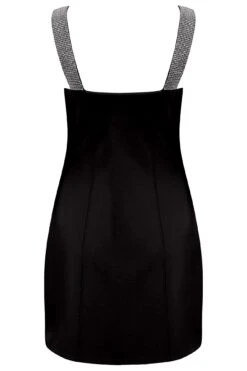 Pour Moi Julia Diamante Strap Ponte Bodycon Mini Dress - Black/Silver 11 Pour Moi Julia Diamante Strap Ponte Bodycon Mini Dress - Black/Silver -Cheap Clozi Vibe Store 262812 20220401124900
