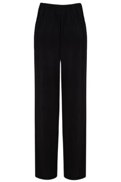 Pour Moi Modal Jersey Long Sleeve Revere Collar Pyjama Set - Black/Pink -Cheap Clozi Vibe Store 262850 20211229093400