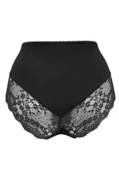 Pour Moi Flora Deep Brief - Black -Cheap Clozi Vibe Store 262957 20230405164000