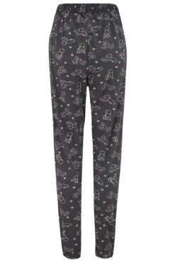 Pour Moi Jersey Cotton Cockapoo Pyjama Set - Charcoal -Cheap Clozi Vibe Store 265386 20230215103800