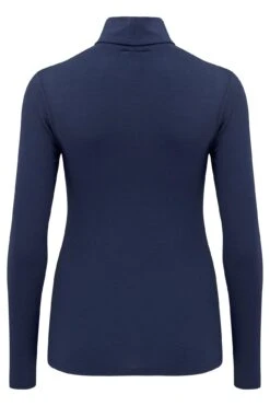 Pour Moi Second Skin Thermal Roll Neck Top - Navy -Cheap Clozi Vibe Store 265633 20211014124500