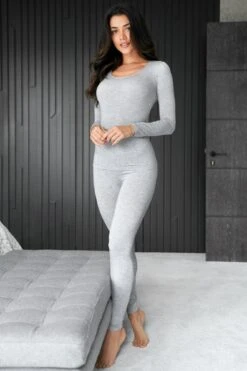 Pour Moi Second Skin Thermal Legging - Grey
