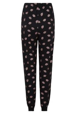 Pour Moi Girl Boss Cotton Jersey Jogger Pyjama Set - Black/Blush -Cheap Clozi Vibe Store 265952 20220111104200
