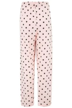 Pour Moi Sore Head Stay In Bed Cotton Jersey Pyjama Set - Black/Pink -Cheap Clozi Vibe Store 266117 20220419103000