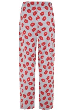 Pour Moi You Had Me At Merlot Cotton Jersey Pyjama Set - Grey/Grey -Cheap Clozi Vibe Store 266135 20220419103100