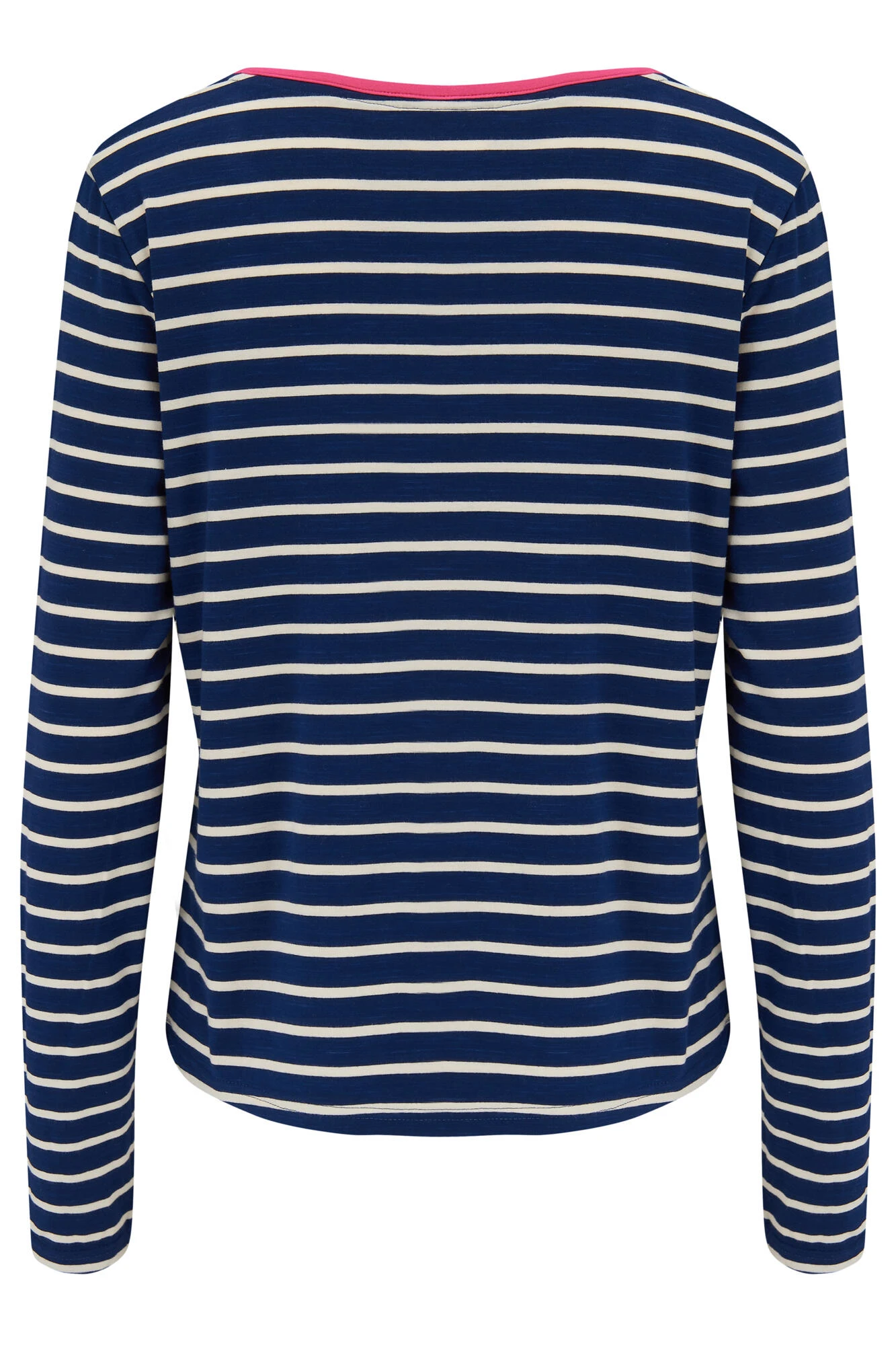 Pour Moi Stripe Jersey Long Sleeve Pyjama Set - Navy/White 6 Pour Moi Stripe Jersey Long Sleeve Pyjama Set - Navy/White - Image 6