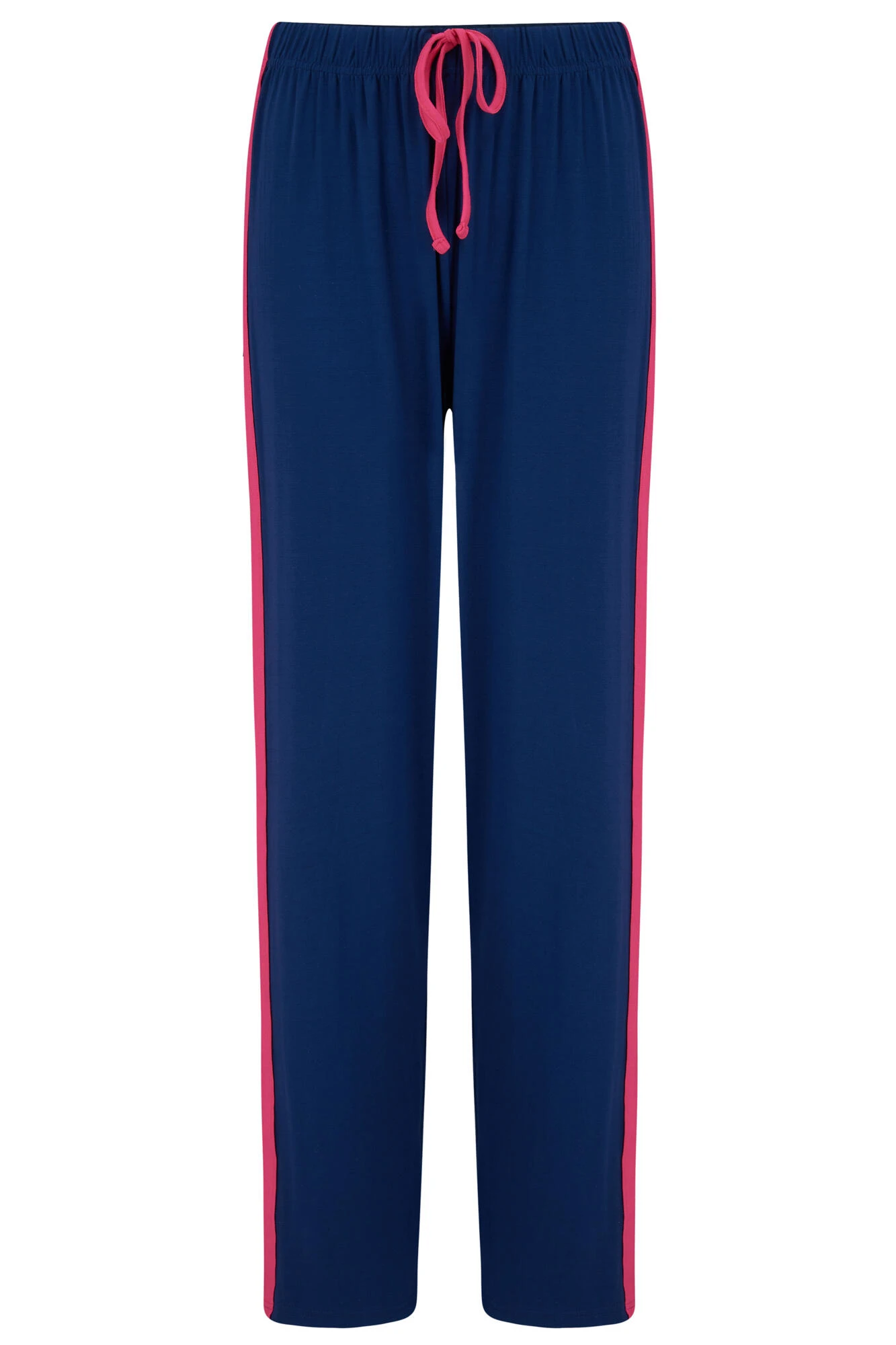 Pour Moi Stripe Jersey Long Sleeve Pyjama Set - Navy/White 7 Pour Moi Stripe Jersey Long Sleeve Pyjama Set - Navy/White - Image 7