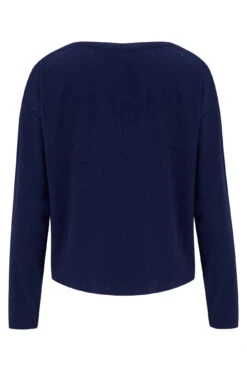 Pour Moi Rib Jersey Lounge Co-Ord Set - Navy -Cheap Clozi Vibe Store 266693 20220901132200