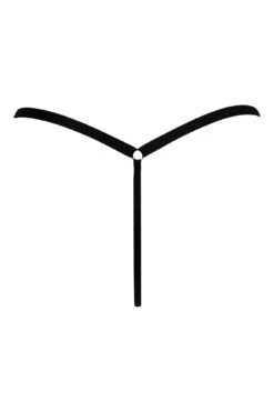 Pour Moi Roxie G-String - Black/Hot Pink -Cheap Clozi Vibe Store 266916 20221109110800