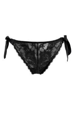 Pour Moi For Your Eyes Only Tie Side Briefs - Black -Cheap Clozi Vibe Store 267559 20211102145600