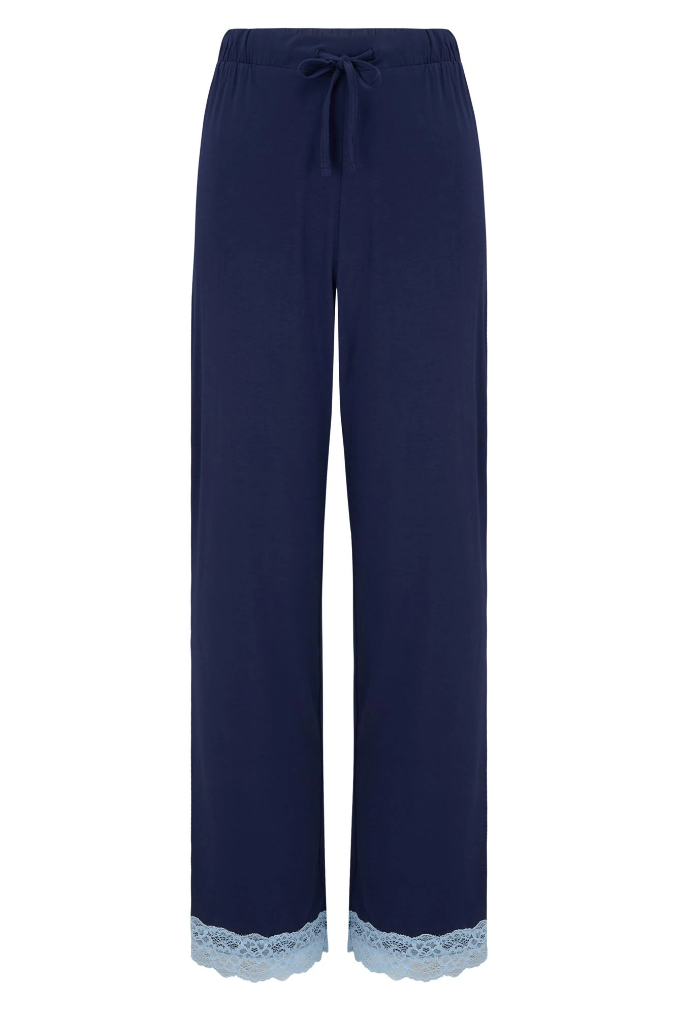 Pour Moi Sofa Loves Lace Soft Jersey Trouser - Navy/Blue 3 Pour Moi Sofa Loves Lace Soft Jersey Trouser - Navy/Blue - Image 3