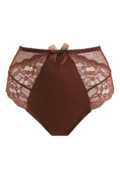 Pour Moi Flora Deep Brief - Chocolate -Cheap Clozi Vibe Store 273123 20230608163300