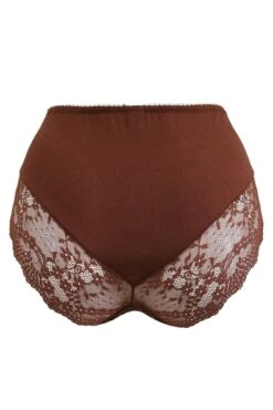 Pour Moi Flora Deep Brief - Chocolate -Cheap Clozi Vibe Store 273124 20230608163300