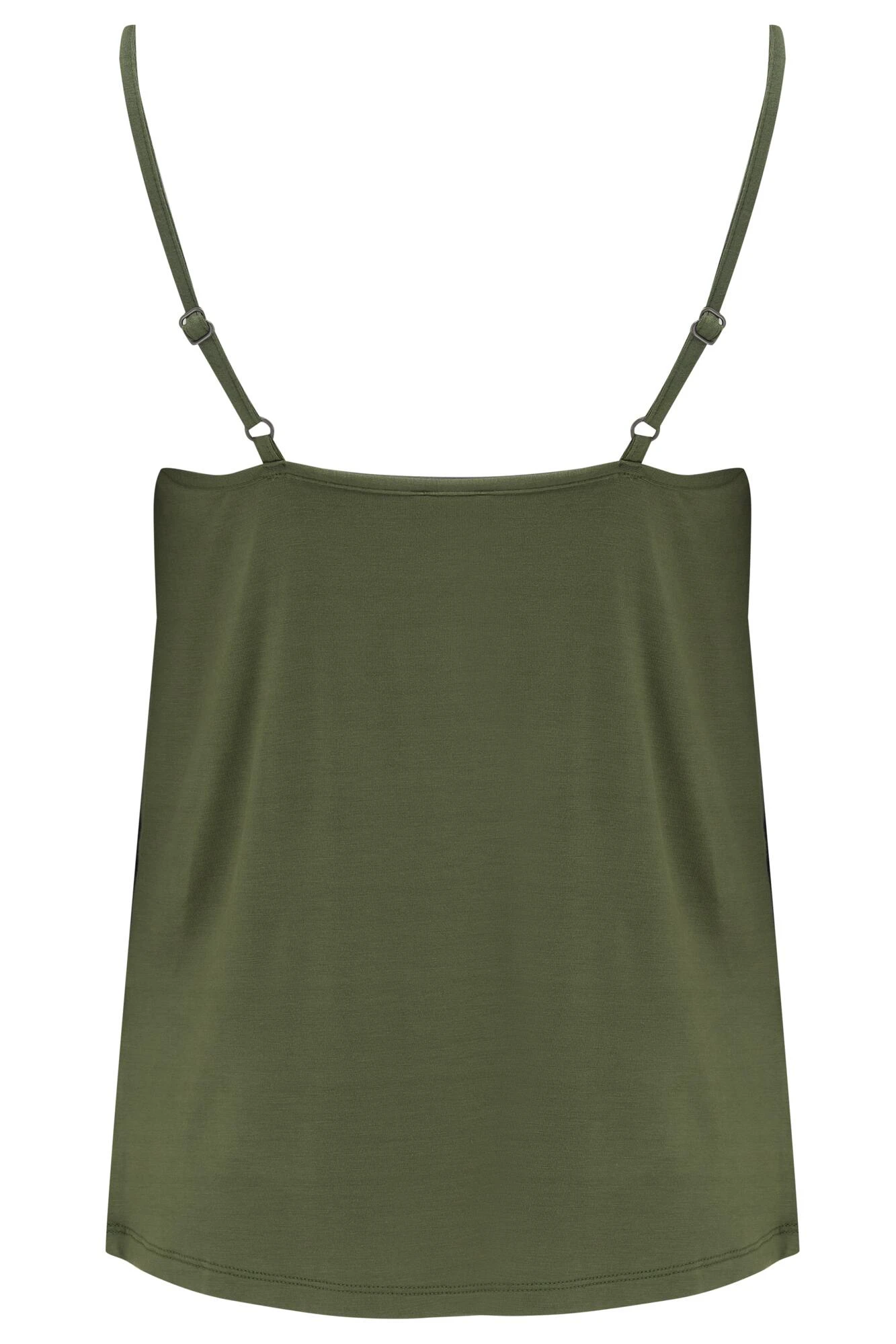 Pour Moi Sofa Loves Lace Hidden Support Soft Jersey Cami - Khaki/Black 6 Pour Moi Sofa Loves Lace Hidden Support Soft Jersey Cami - Khaki/Black - Image 6