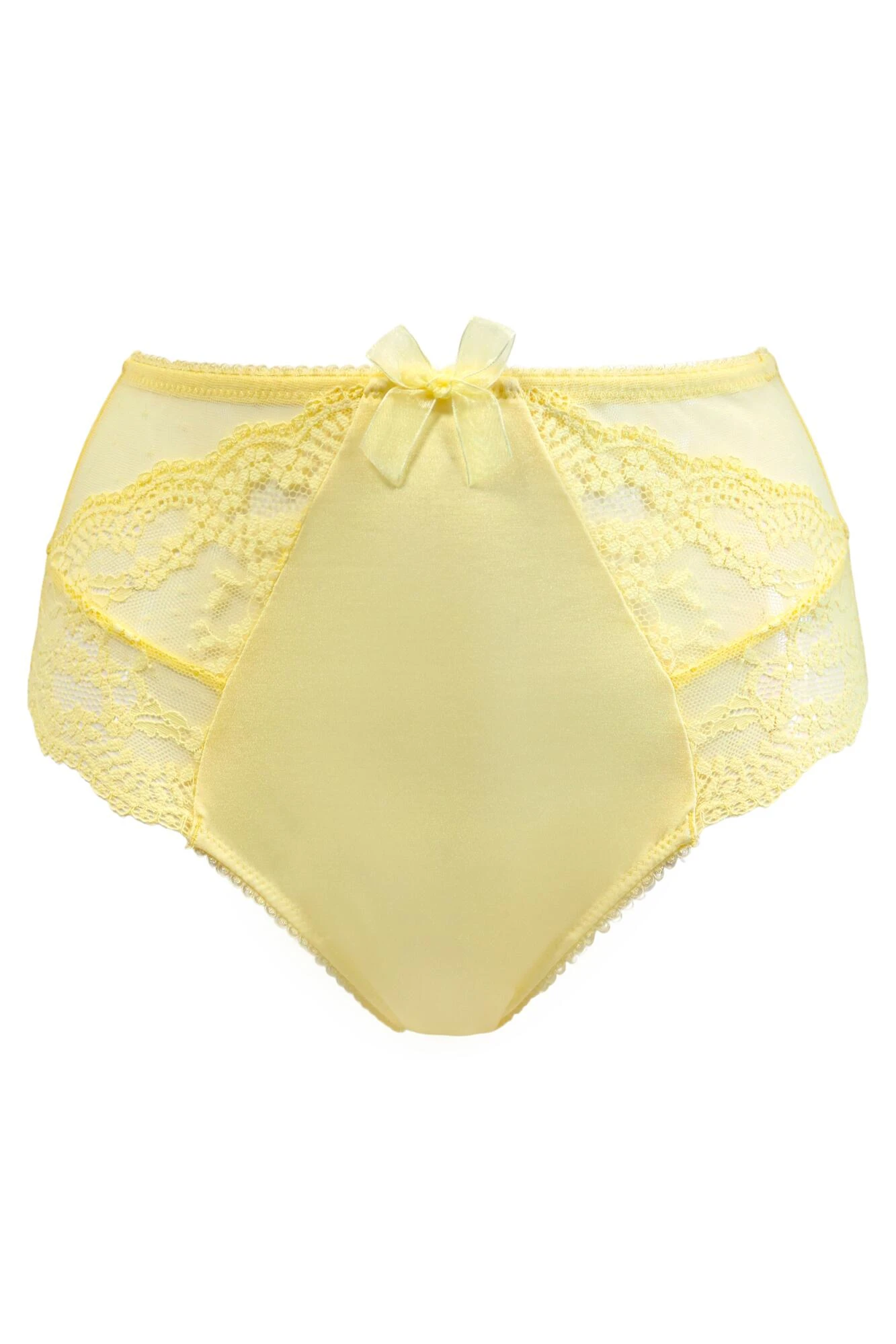 Pour Moi Flora Deep Brief - Yellow 4 Pour Moi Flora Deep Brief - Yellow - Image 4