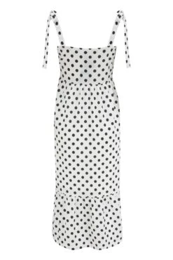 Pour Moi Laura Pique Tie Strap Tiered Midi Dress - White/Black 13 Pour Moi Laura Pique Tie Strap Tiered Midi Dress - White/Black -Cheap Clozi Vibe Store 280512 20220429171200