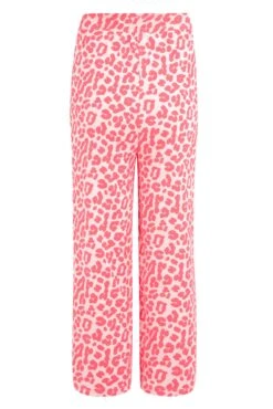 Pour Moi You've Got This Cotton Jersey Cropped Trouser Pyjama Set - Red Leopard -Cheap Clozi Vibe Store 282295 20220412144000