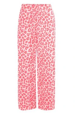 Pour Moi You've Got This Cotton Jersey Cropped Trouser Pyjama Set - Red Leopard -Cheap Clozi Vibe Store 282296 20220412144000
