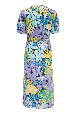 Pour Moi Margot Woven Satin Midi Tea Dress - Blue Floral 9 Pour Moi Margot Woven Satin Midi Tea Dress - Blue Floral -Cheap Clozi Vibe Store 282498 20230223153000