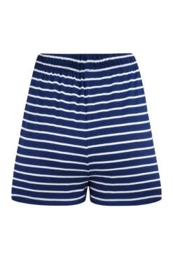 Pour Moi Jersey Stripe Short Pyjama Set - Navy/White -Cheap Clozi Vibe Store 282656 20230329145400