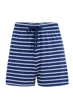 Pour Moi Jersey Stripe Short Pyjama Set - Navy/White -Cheap Clozi Vibe Store 282657 20230329145400