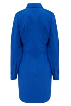 Pour Moi Cotton Poplin Cinched Waist Shirt Dress - Cobalt 13 Pour Moi Cotton Poplin Cinched Waist Shirt Dress - Cobalt -Cheap Clozi Vibe Store 285006 20220428105700