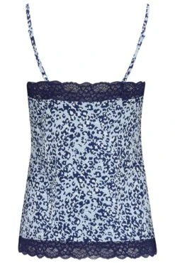 Pour Moi Sofa Loves Lace Jersey Cami And Short PJ Set - Blue/Navy -Cheap Clozi Vibe Store 287836 20220610161300