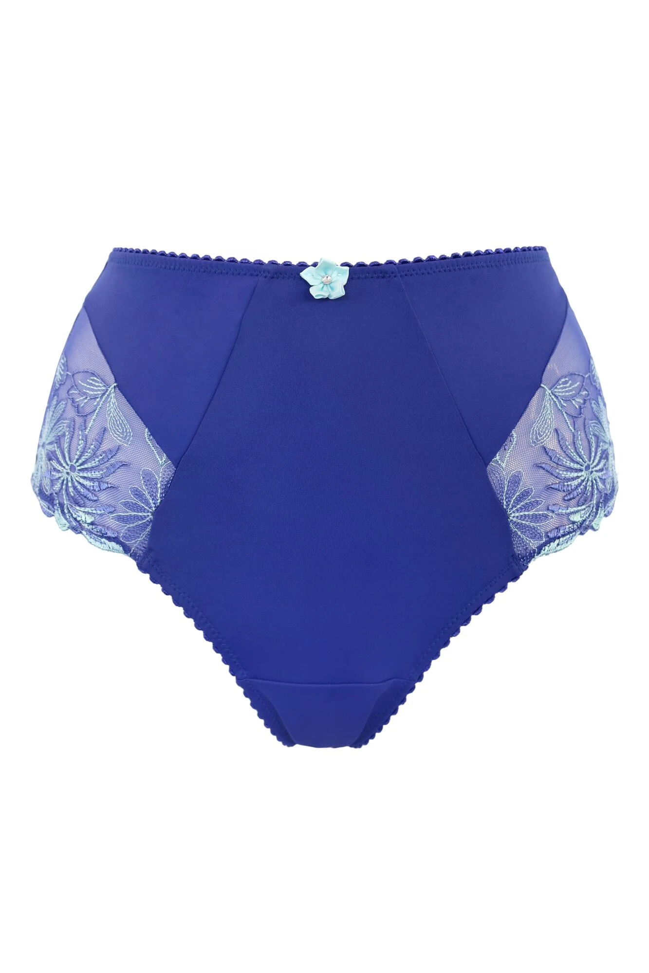 Pour Moi St Tropez High Waist Deep Brief - Cobalt/Aqua 6 Pour Moi St Tropez High Waist Deep Brief - Cobalt/Aqua - Image 6