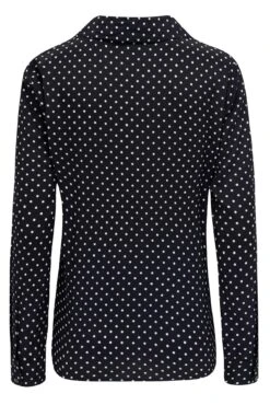 Pour Moi Kelly Woven Viscose Shirt - Black Spot -Cheap Clozi Vibe Store 289284 20230210164200