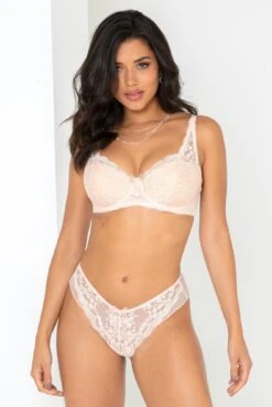 Pour Moi Flora Brazilian Brief - Pearl