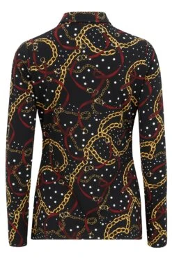 Pour Moi Brooke Jersey Ruched Front Shirt - Black Gold 15 Pour Moi Brooke Jersey Ruched Front Shirt - Black Gold -Cheap Clozi Vibe Store 290101 20221006102800