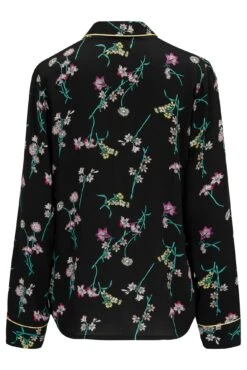 Pour Moi Luxe Woven Pyjama - Black Floral -Cheap Clozi Vibe Store 290324 20221114141100